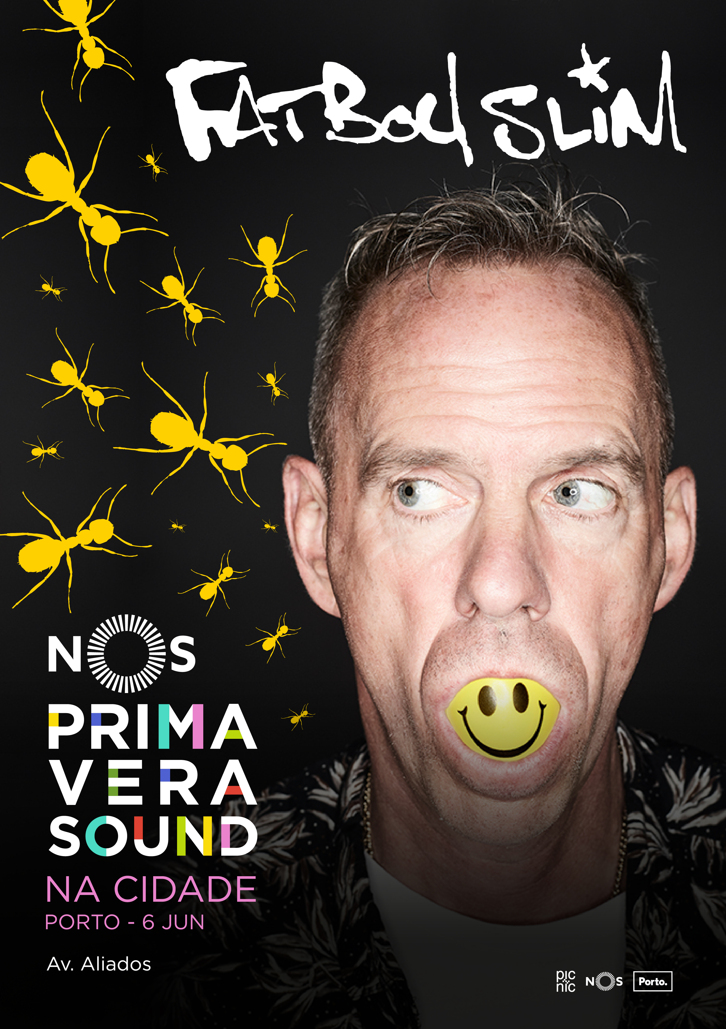 FATBOY SLIM NO NOS PRIMAVERA SOUND NA CIDADE