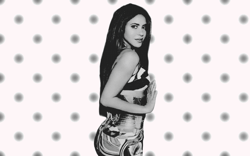 Shakira forzando el postureo con el “Bitch Better Have My Money” de Rihanna.